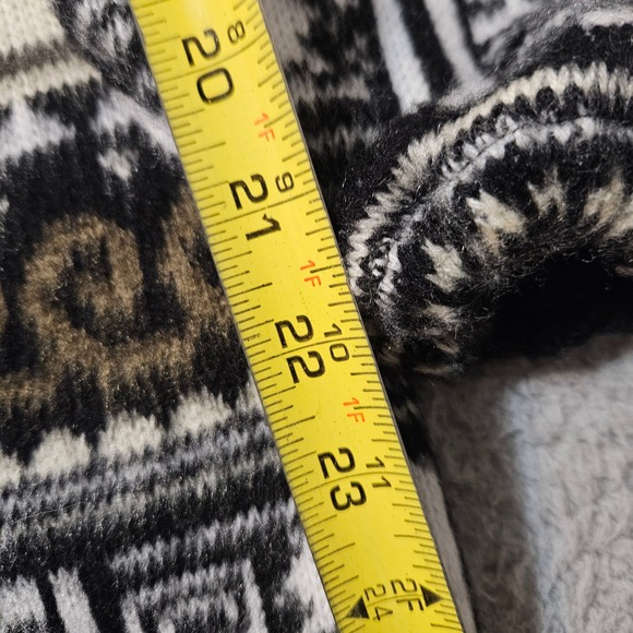 Tejidos Ali Maqui Alpaca Print Heavy Sweater Jacket Ecuador Geometric Aztec L - Picture 6 of 9
